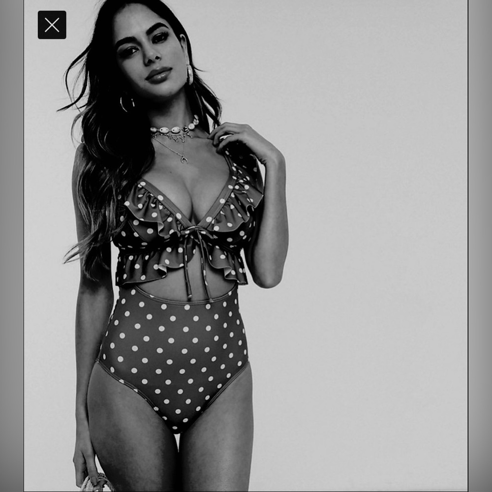 NWOT Ruffle Swimsuit